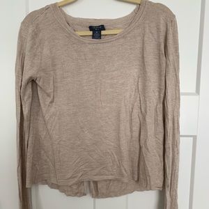 Verve blues medium sweater, beige